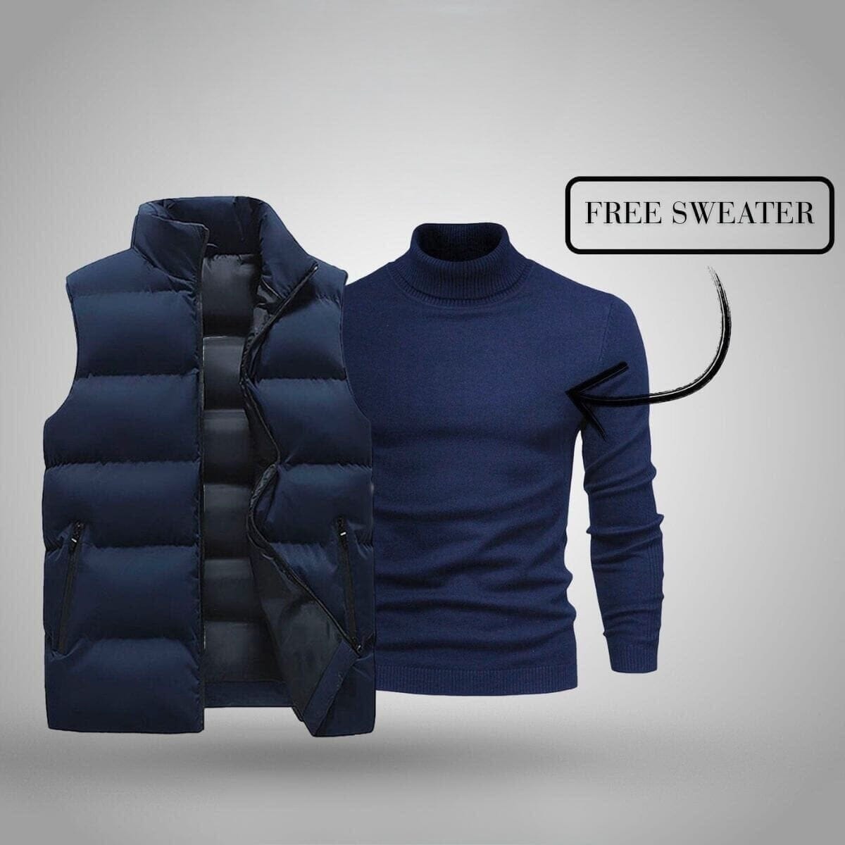 Weste + Gratis Pullover (schlussverkauf) Vahler 