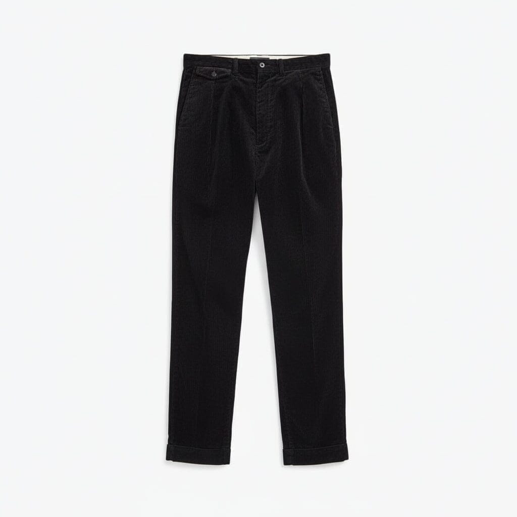 Whitman Relaxed Fit Cordhose Vahler Schwarz 28 